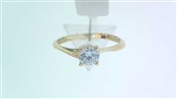 Ringe Sommer Dame SOLITARIO ORO ZIRCONE in Gelbgold Zirconia SOLITARIO ZIRC PI S/Z 01 - SOLITARIO ZIRC PI S/Z 01